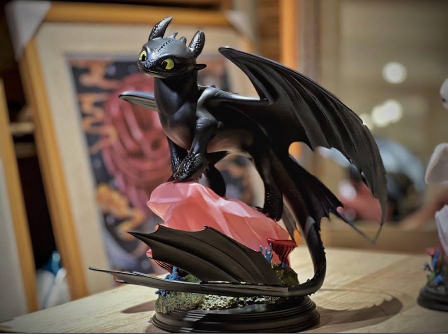 Amazon.co.jp: ヒックとドラゴン SS Toothless スタチュー